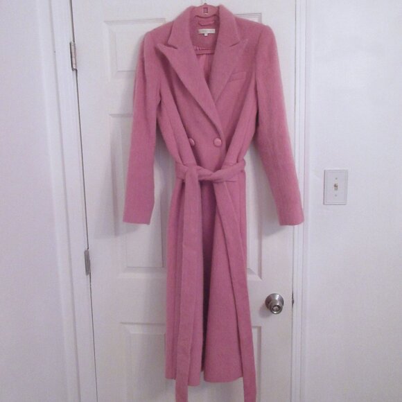 NWT Love Shack Fancy Floret Coat Pink - Picture 13 of 14